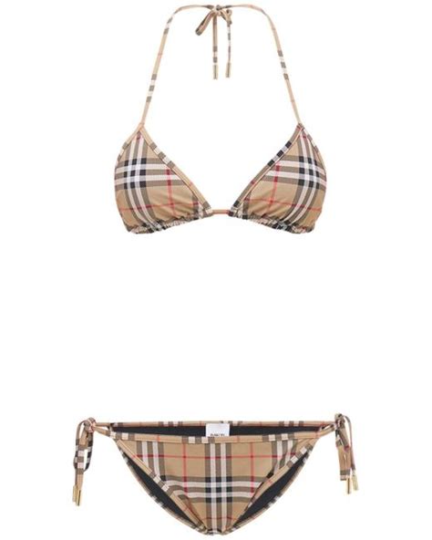 burberry spandex|burberry check bikini.